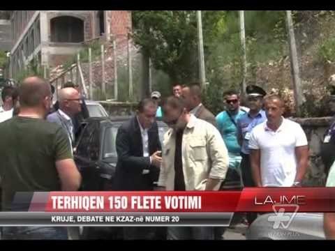 Tërhiqen 150 fletë votimi - News, Lajme - Vizion Plus