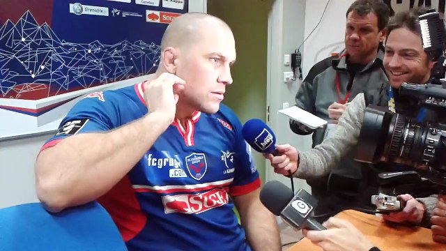 Réaction de Fabien Barcella après FCG-Stade français (19-21)