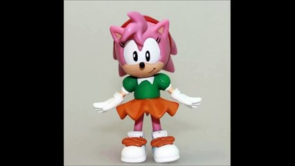 Coleção bonecos Sonic Miniaturas Game Hedgehog Sonic