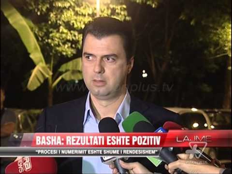 Basha: Rezultati eshte pozitiv - News, Lajme - Vizion Plus