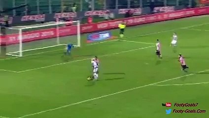 Simone Zaza Goal - Palermo vs Juventus 0-3 (Serie A 2015)