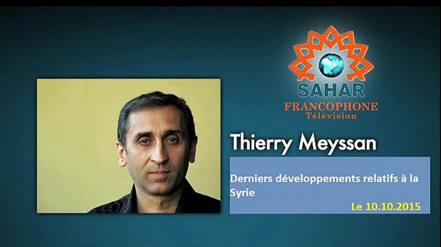 Thierry Meyssan - Une guerre secrète entre la Russie et la Turquie le 10.10