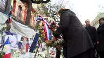 Presidenta chilena rinde homenaje a víctimas de ataques en París