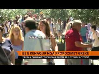 Propozimet e reja greke ringjallin shpresë - Top Channel Albania - News - Lajme