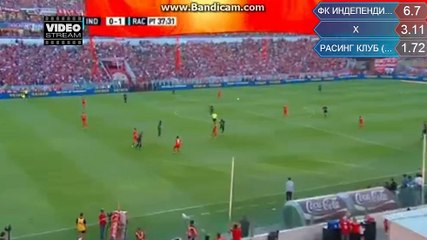 Independiente - Racing Club 1-0 Gustavo Bou
