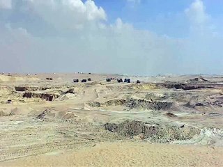 مشهد عام للحفر بقناة السويس الجديدة سبتمبر2014