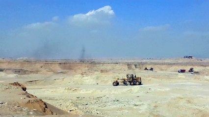 الحفر فى قناة السويس الجديدة سبتمبر2014