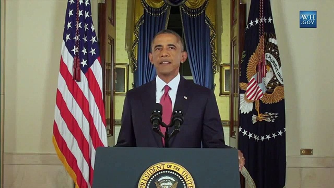 Intervention télé des présidents américains qui veulent tuer les Irakiens