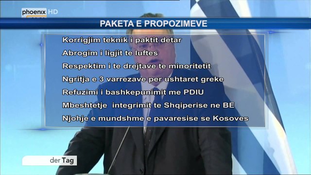 KATHIMERINI: PAKETE PROPOZIMESH PER DIALOG ME SHQIPERINE
