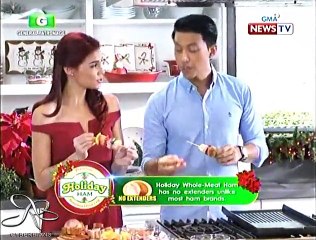 Sarap With Family Christmas Edition - Ham & Pineapple Kebab