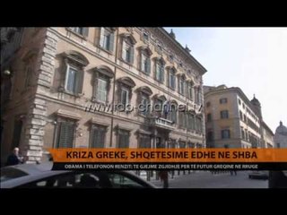 Kriza greke, shqetësime edhe në SHBA - Top Channel Albania - News - Lajme