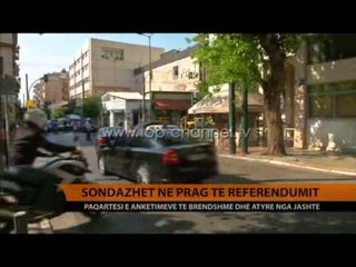Sondazhet në prag të referendumit në Greqi - Top Channel Albania - News - Lajme