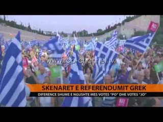 Skenarët e referendumit grek - Top Channel Albania - News - Lajme