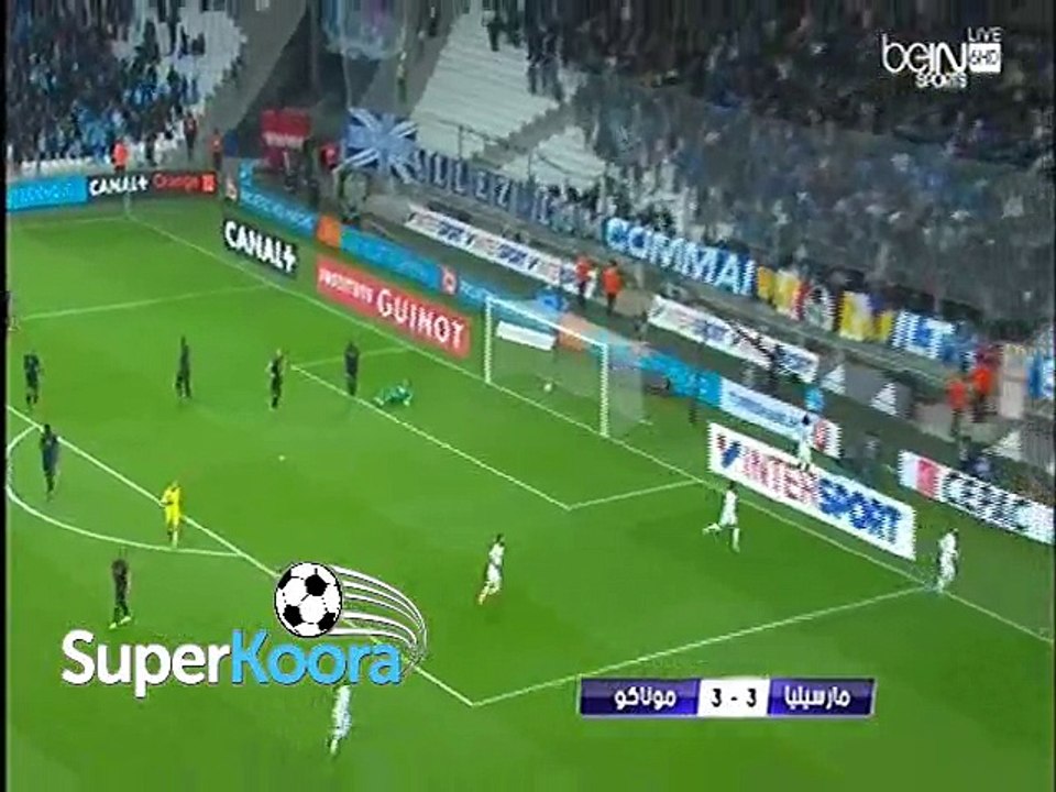 اهداف مباراة ( مارسيليا 3-3 موناكو )  الدوري الفرنسي الدرجة الأولى