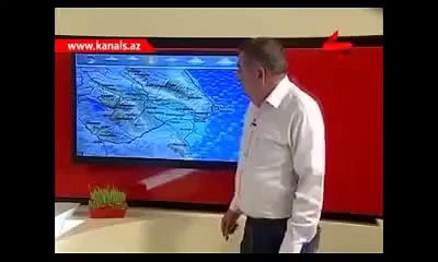 Azerbaycanlı spiker hava durumu anlatırsa