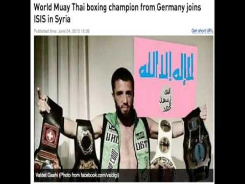 VRITET NE SIRI ISH KAMPIONI I BOTES NE KICKBOX VALDET GASHI LUFTONTE PERKRAH ISIS LAJM