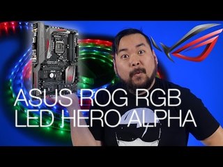 Asus ROG RGB LED Motherboard, New Shepard VTOL