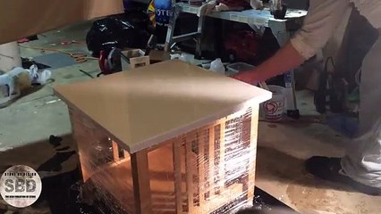 Epoxy White Marble Table  Stone By Design