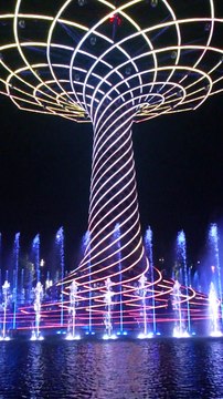 Expo Milano 2015 - Lo spettacolo dell'Albero della Vita