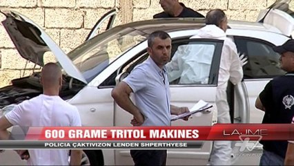 Kombinat, 600 gramë tritol makinës - News, Lajme - Vizion Plus