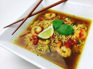 THAI SHRIMP NOODLES SOUP