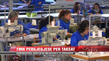 Konfindustria për politikat fiskale - News, Lajme - Vizion Plus