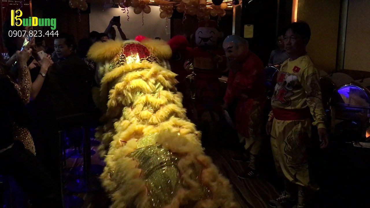 Đội Lân Sài Gòn Biểu Diễn Sự Kiện Khai Trương - 0907.823.444