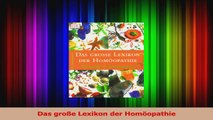 Read  Das große Lexikon der Homöopathie Full Ebook
