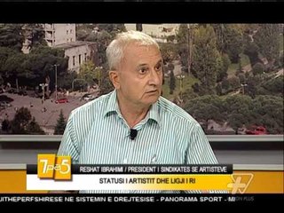 7pa5 - Statusi i artistit dhe ligji i ri - 14 Korrik 2015 - Show - Vizion Plus