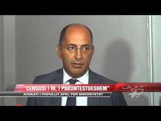 Avokati i Popullit apel për minoritetet - News, Lajme - Vizion Plus