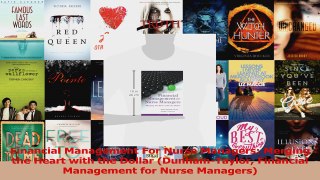 Read  Financial Management For Nurse Managers Merging the Heart with the Dollar DunhamTaylor PDF Free
