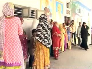 Mehsana Collector visits booth of localbody elections in Gujarat