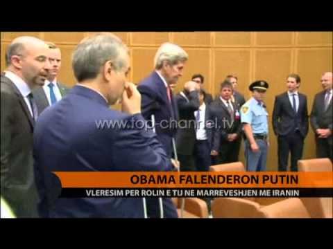 Obama falenderon Putin - Top Channel Albania - News - Lajme