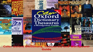 Read  Color Oxford Dictionary Thesaurus and Wordpower Guide EBooks Online