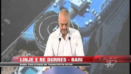 Linjë e re Durrës - Bari - News, Lajme - Vizion Plus