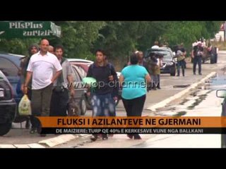 Fluksi i azilantëve në Gjermani - Top Channel Albania - News - Lajme