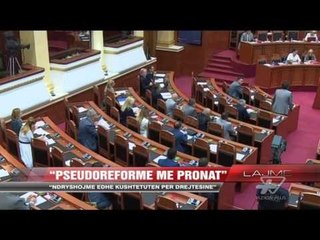 Paloka: Pseudoreformë me pronat - News, Lajme - Vizion Plus