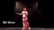 Belly Dancer Hot Dance At Stage