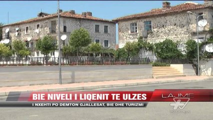 Bie niveli i Liqenit të Ulzës - News, Lajme - Vizion Plus