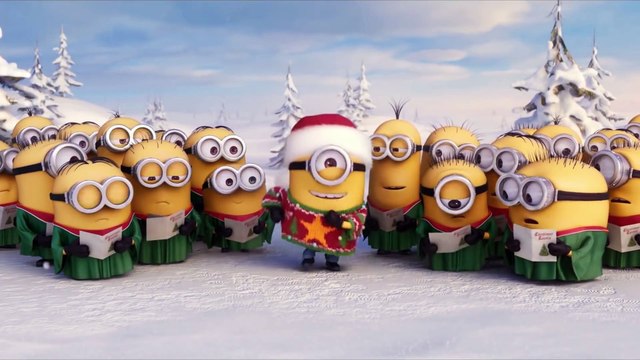 Minions Jingle Bells - funny cartoons