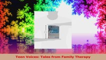 Teen Voices Tales from Family Therapy Download