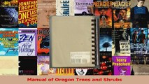 PDF Download  Manual of Oregon Trees and Shrubs Read Full Ebook