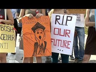 STUDENTET NE PROTESTE,E QUAJNE KLIENTELISTE REFORMEN NE ARSIMIN E LARTE LAJM