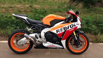 Racefit Exhaust Black Edition Titanium CBR1000RR 2015