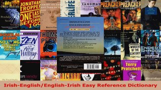 Download  IrishEnglishEnglishIrish Easy Reference Dictionary PDF Free