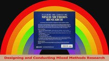 Designing and Conducting Mixed Methods Research Download