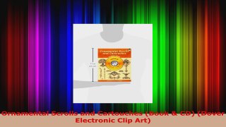 Read  Ornamental Scrolls and Cartouches Book  CD Dover Electronic Clip Art EBooks Online