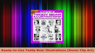 Download  ReadytoUse Teddy Bear Illustrations Dover Clip Art PDF Online