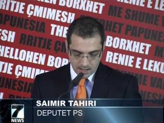 SOCIALISTET PERSERISIN PD NUK MIRATOI AMENDAMENTIN PAK LAJM