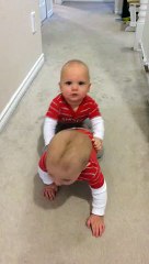 Cutest baby conga line ever! - Jokeroo